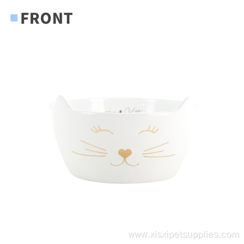 Dog Cat Water Ceramic Bowl Pet Food Bowl